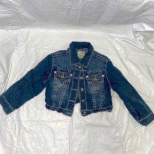 Used Crop Denim Jacket
